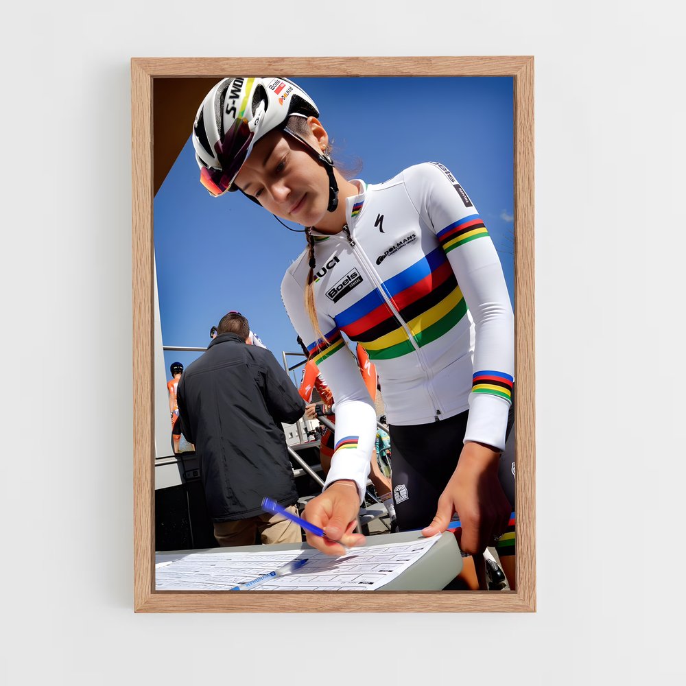 Poster Pédale et Plume – affiche Cyclisme (vue 4)
